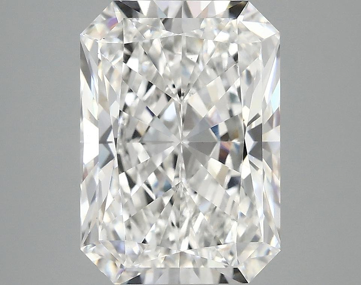 4.13 Carat Radiant Shaped Ideal Cut VS1 IGI Certified Lab Grown Diamond