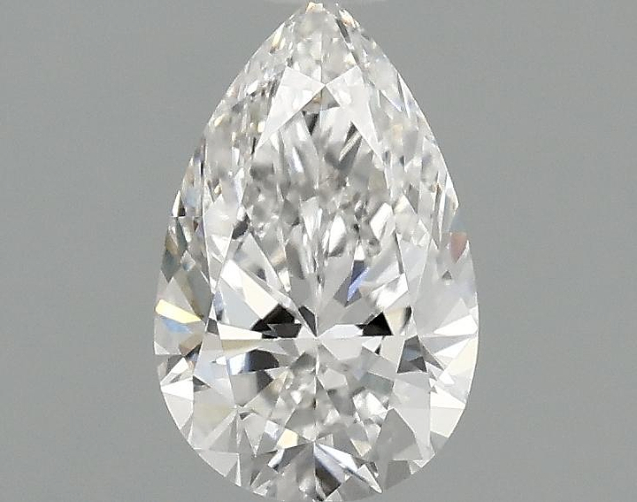 0.97 Carat Pear Shaped Ideal Cut VVS2 IGI Certified Lab Grown Diamond