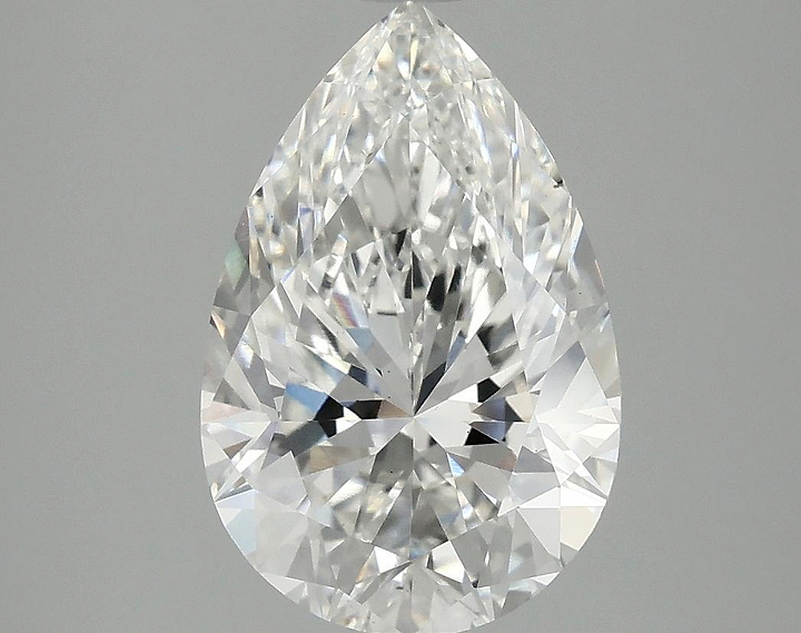 3.1 Carat Pear Shaped Excellent Cut VS2 IGI Certified Lab Grown Diamond