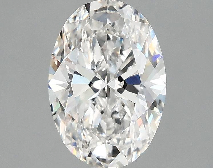 1.48 Carat Oval Shaped Ideal Cut VVS2 IGI Certified Lab Grown Diamond