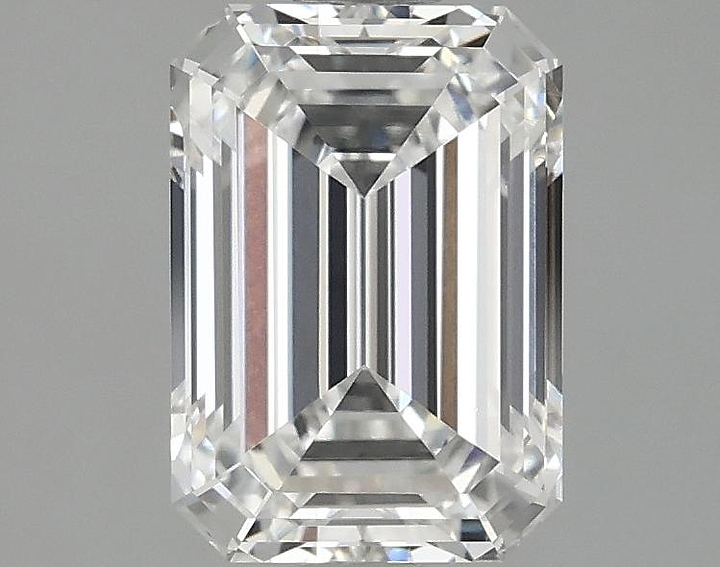 2.03 Carat Emerald Shaped Ideal Cut VVS1 IGI Certified Lab Grown Diamond