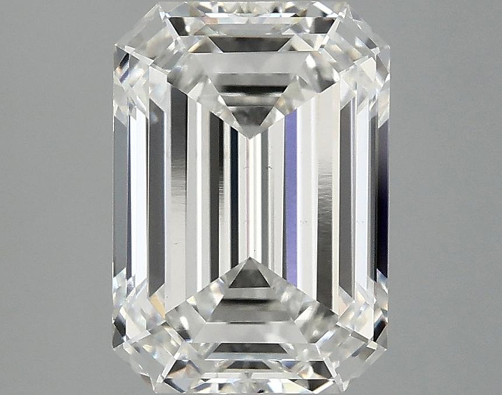 3.2 Carat Emerald Shaped Ideal Cut VS1 IGI Certified Lab Grown Diamond