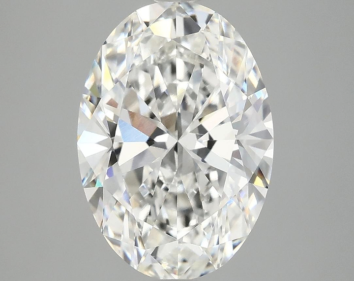 4.03 Carat Oval Shaped Ideal Cut VVS2 IGI Certified Lab Grown Diamond