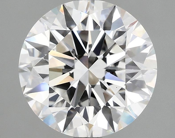 3.09 Carat Round Shaped Ideal Cut VS1 IGI Certified Lab Grown Diamond