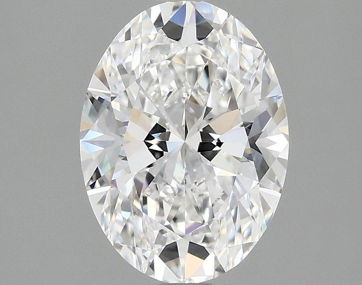 2.03 Carat Oval Shaped Excellent Cut VVS2 IGI Certified Lab Grown Diamond