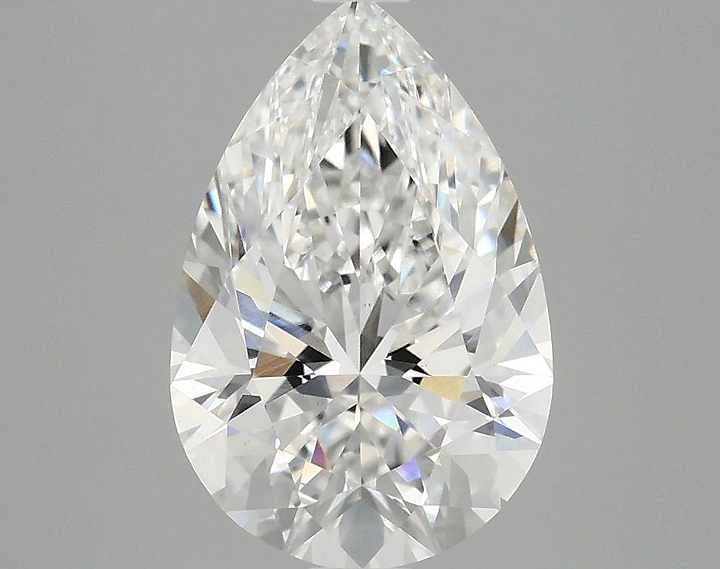 3.05 Carat Pear Shaped Excellent Cut VS1 IGI Certified Lab Grown Diamond