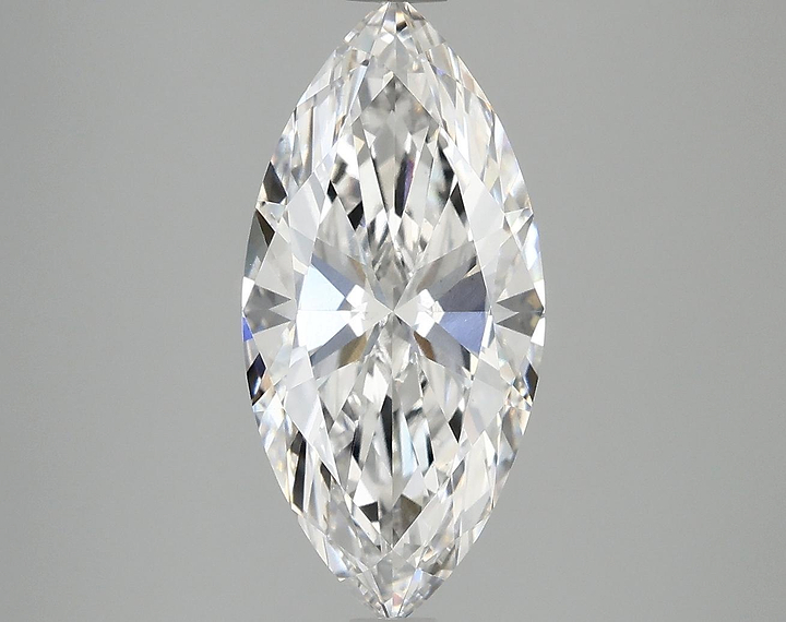 2.97 Carat Marquise Shaped Excellent Cut VS1 IGI Certified Lab Grown Diamond