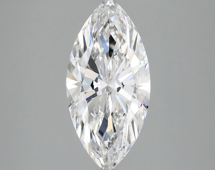 2.1 Carat Marquise Shaped Excellent Cut VS1 IGI Certified Lab Grown Diamond
