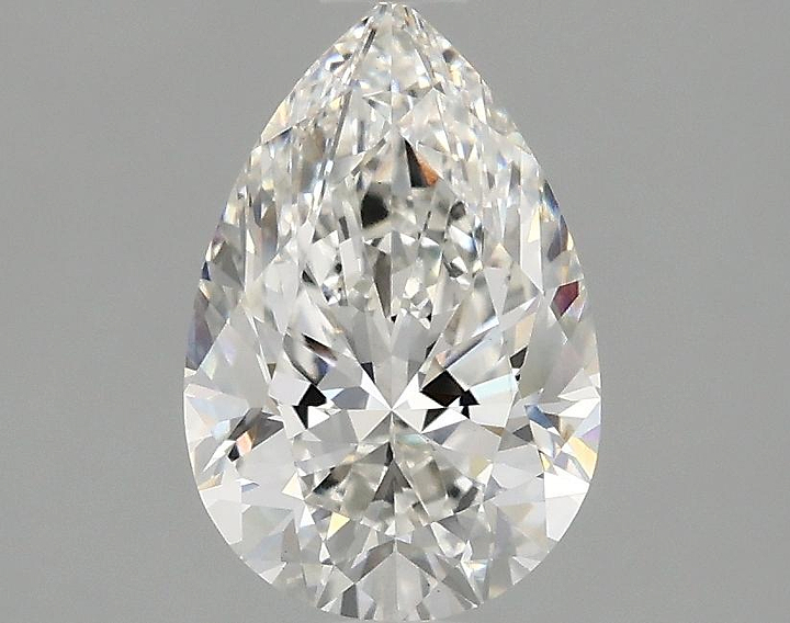 1.58 Carat Pear Shaped Excellent Cut VS1 IGI Certified Lab Grown Diamond