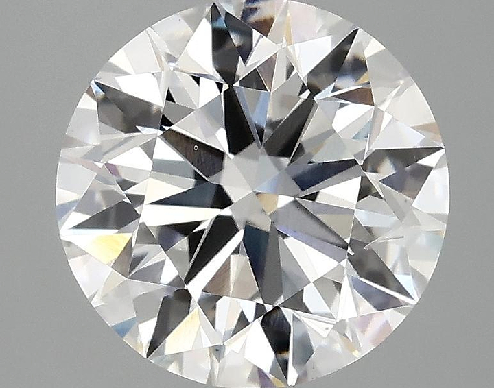 3.02 Carat Round Shaped Excellent Cut VS2 IGI Certified Lab Grown Diamond