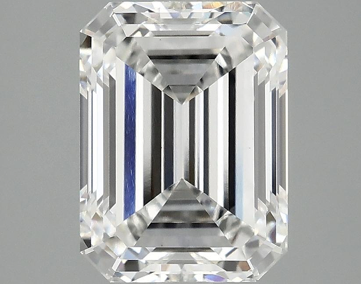 3.06 Carat Emerald Shaped Excellent Cut VS1 IGI Certified Lab Grown Diamond