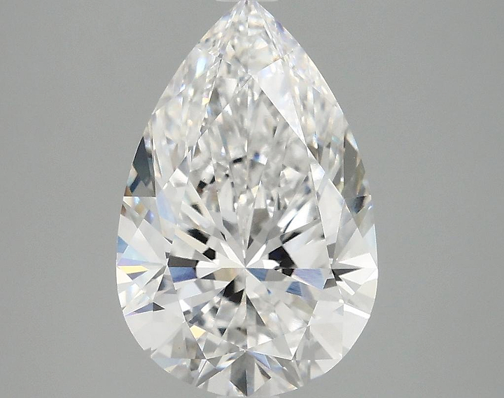 3.09 Carat Pear Shaped Excellent Cut VS1 IGI Certified Lab Grown Diamond