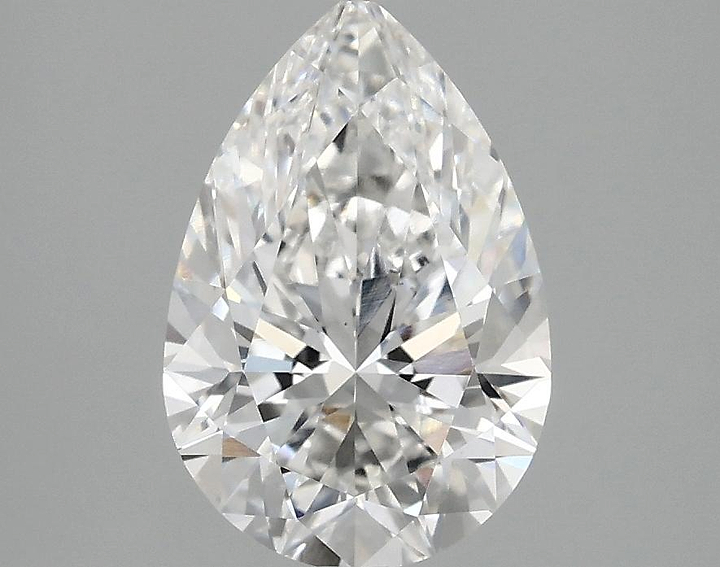 2.07 Carat Pear Shaped Excellent Cut VS1 IGI Certified Lab Grown Diamond