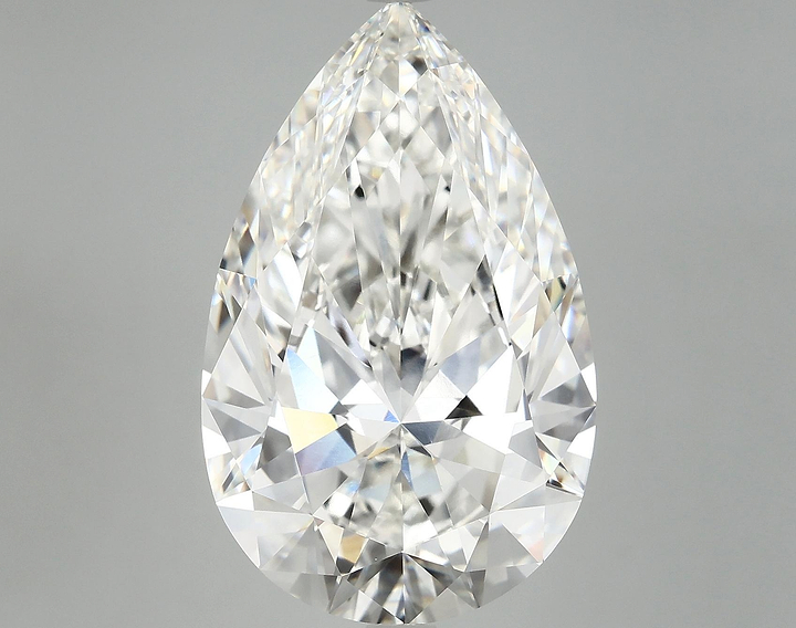 10.87 Carat Pear Shaped Ideal Cut VVS2 IGI Certified Lab Grown Diamond