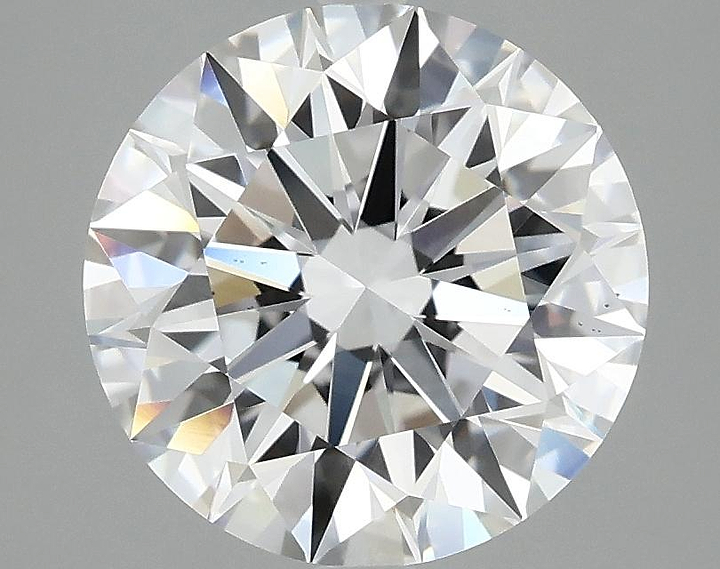 3.1 Carat Round Shaped Ideal Cut VS2 IGI Certified Lab Grown Diamond