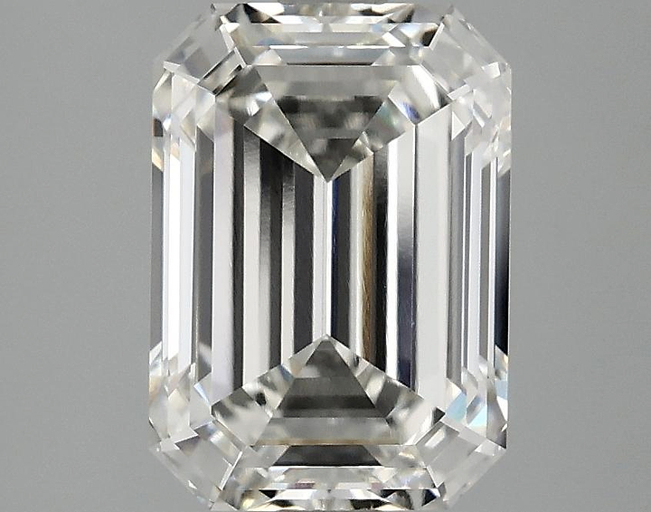3.03 Carat Emerald Shaped Ideal Cut VVS1 IGI Certified Lab Grown Diamond