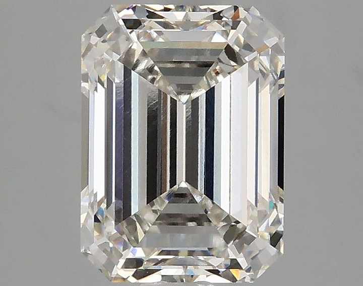 2.44 Carat Emerald Shaped Excellent Cut VVS2 IGI Certified Lab Grown Diamond