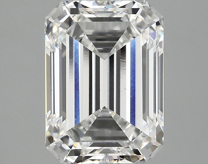 3.1 Carat Emerald Shaped Excellent Cut VS1 IGI Certified Lab Grown Diamond