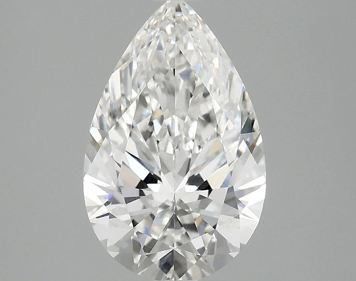 2.08 Carat Pear Shaped Ideal Cut VVS2 IGI Certified Lab Grown Diamond