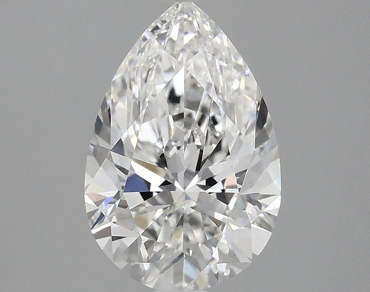 2.03 Carat Pear Shaped Excellent Cut VS1 IGI Certified Lab Grown Diamond