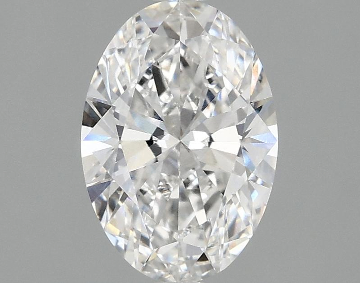 1.5 Carat Oval Shaped Ideal Cut VVS2 IGI Certified Lab Grown Diamond