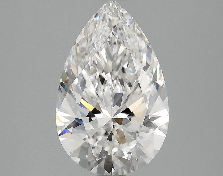 2.06 Carat Pear Shaped Ideal Cut VVS2 IGI Certified Lab Grown Diamond