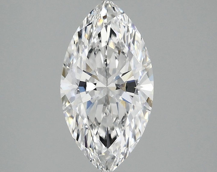 2.09 Carat Marquise Shaped Excellent Cut VVS2 IGI Certified Lab Grown Diamond