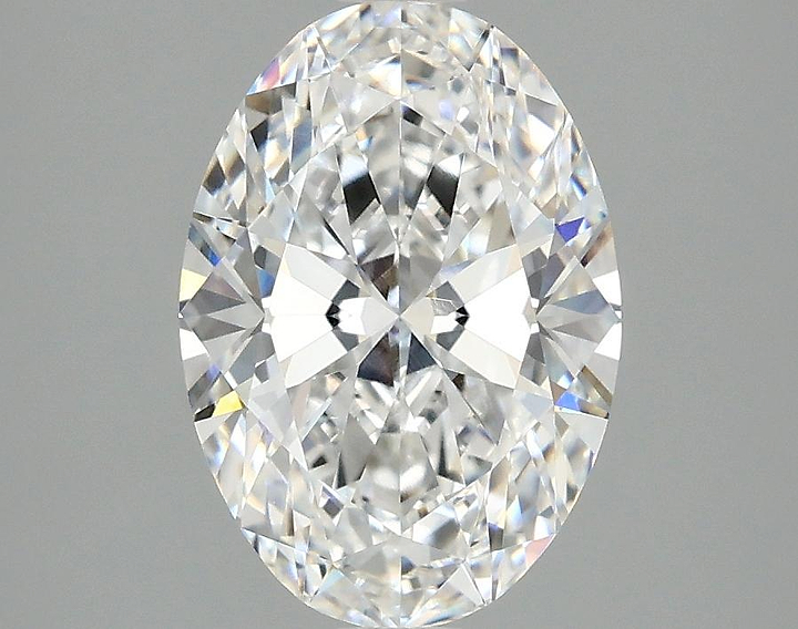 2.07 Carat Oval Shaped Ideal Cut VVS2 IGI Certified Lab Grown Diamond