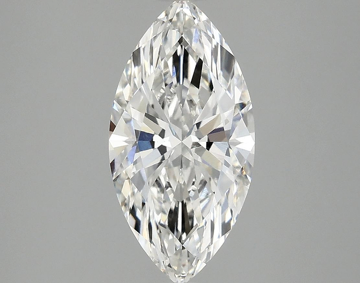2.07 Carat Marquise Shaped Ideal Cut VVS2 IGI Certified Lab Grown Diamond