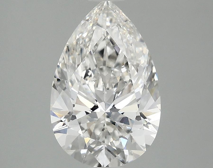2.04 Carat Pear Shaped Ideal Cut VS1 IGI Certified Lab Grown Diamond