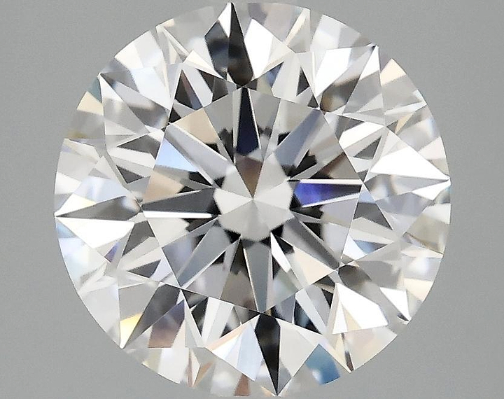 3.08 Carat Round Shaped Excellent Cut VVS2 IGI Certified Lab Grown Diamond