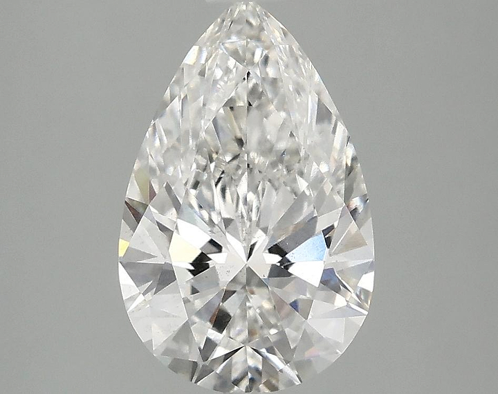 2.0 Carat Pear Shaped Ideal Cut SI1 IGI Certified Lab Grown Diamond