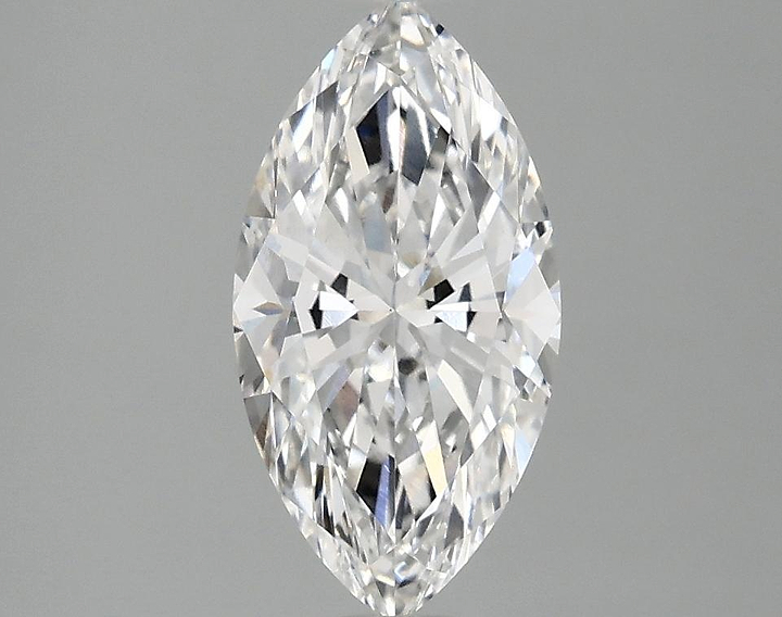 1.55 Carat Marquise Shaped Ideal Cut VVS2 IGI Certified Lab Grown Diamond