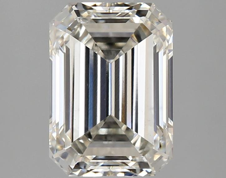 2.58 Carat Emerald Shaped Ideal Cut VS1 IGI Certified Lab Grown Diamond