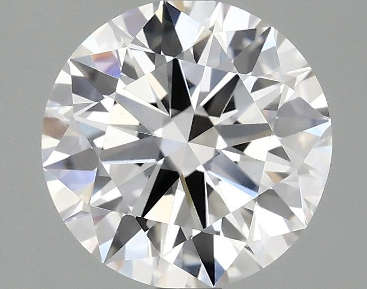 1.97 Carat Round Shaped Ideal Cut VVS2 IGI Certified Lab Grown Diamond