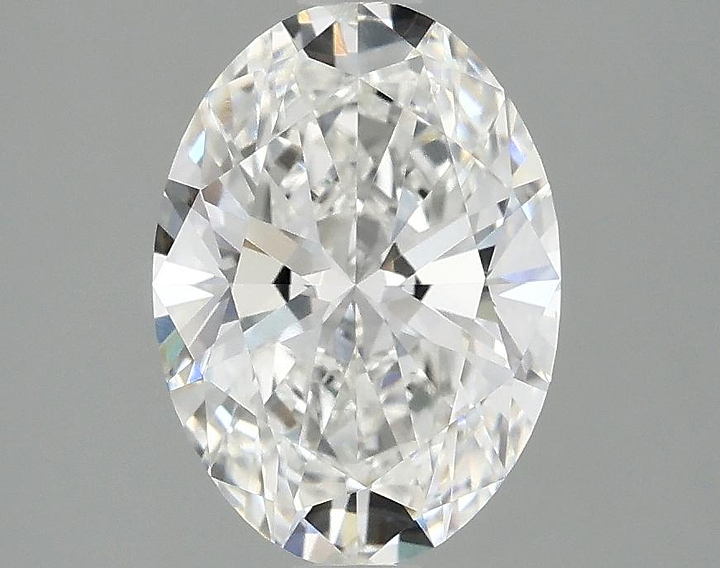 2.02 Carat Oval Shaped Ideal Cut VVS2 IGI Certified Lab Grown Diamond