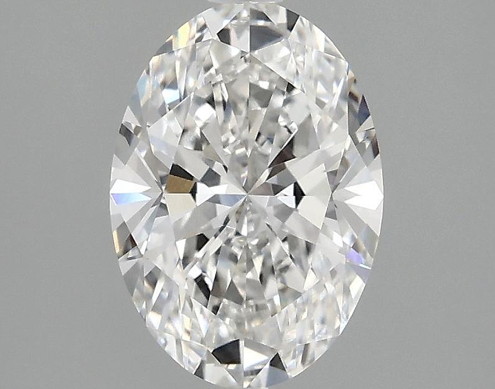 1.55 Carat Oval Shaped Ideal Cut VVS2 IGI Certified Lab Grown Diamond