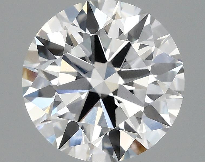 2.09 Carat Round Shaped Ideal Cut VVS2 IGI Certified Lab Grown Diamond