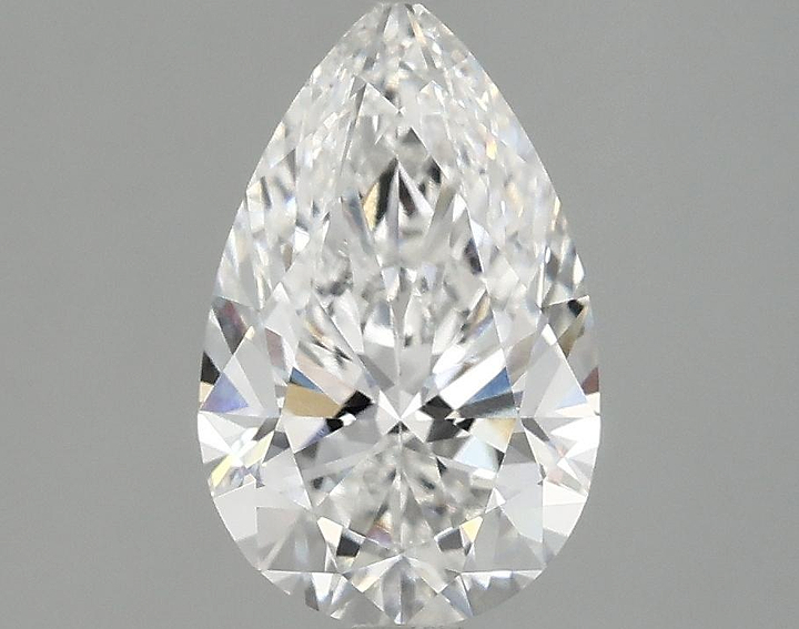 1.9 Carat Pear Shaped Ideal Cut VVS2 IGI Certified Lab Grown Diamond