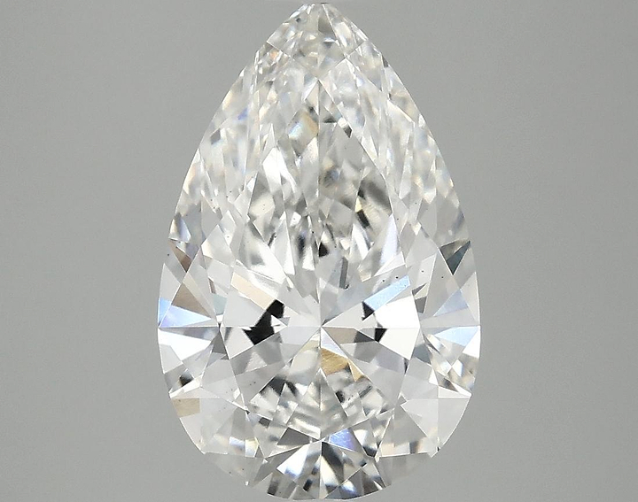3.02 Carat Pear Shaped Ideal Cut VS2 IGI Certified Lab Grown Diamond