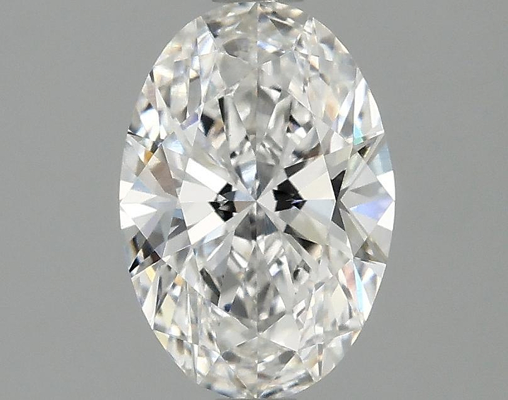 1.42 Carat Oval Shaped Ideal Cut VVS2 IGI Certified Lab Grown Diamond