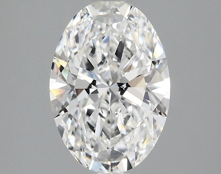 2.09 Carat Oval Shaped Ideal Cut VVS2 IGI Certified Lab Grown Diamond