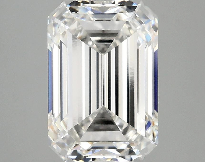 3.04 Carat Emerald Shaped Ideal Cut VVS1 IGI Certified Lab Grown Diamond