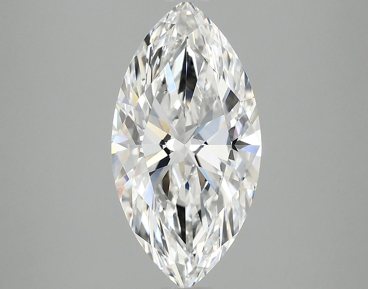 3.0 Carat Marquise Shaped Ideal Cut VVS2 IGI Certified Lab Grown Diamond