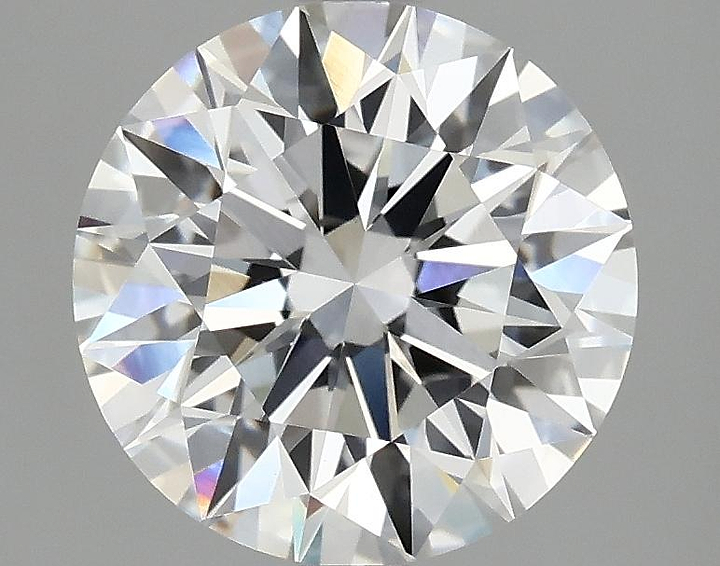 2.82 Carat Round Shaped Ideal Cut VVS2 IGI Certified Lab Grown Diamond