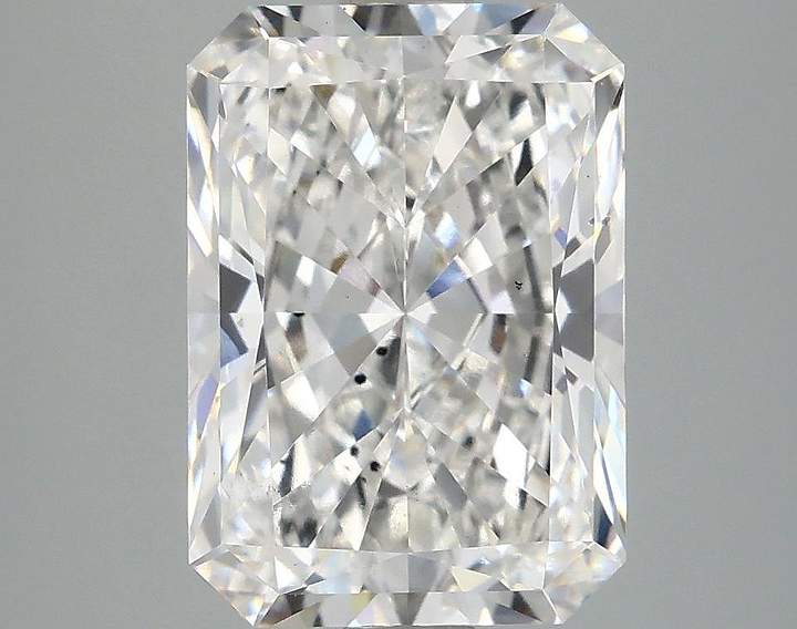 4.07 Carat Radiant Shaped Ideal Cut SI1 IGI Certified Lab Grown Diamond