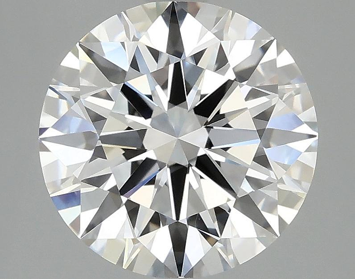 3.06 Carat Round Shaped Ideal Cut VVS2 IGI Certified Lab Grown Diamond