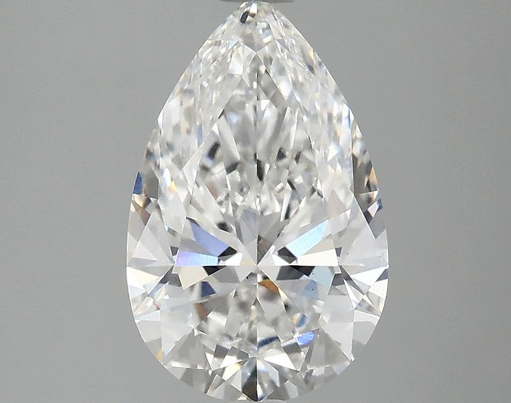 2.08 Carat Pear Shaped Ideal Cut VS1 IGI Certified Lab Grown Diamond