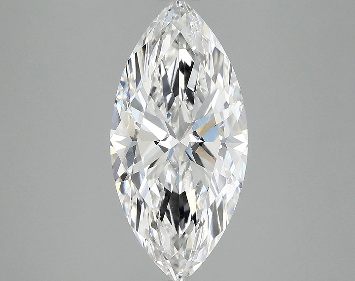 3.09 Carat Marquise Shaped Excellent Cut VS1 IGI Certified Lab Grown Diamond