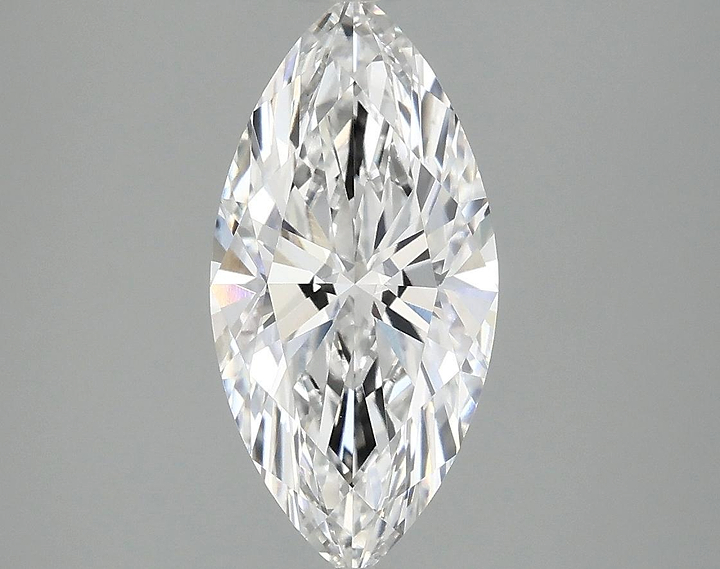 2.1 Carat Marquise Shaped Ideal Cut VVS2 IGI Certified Lab Grown Diamond